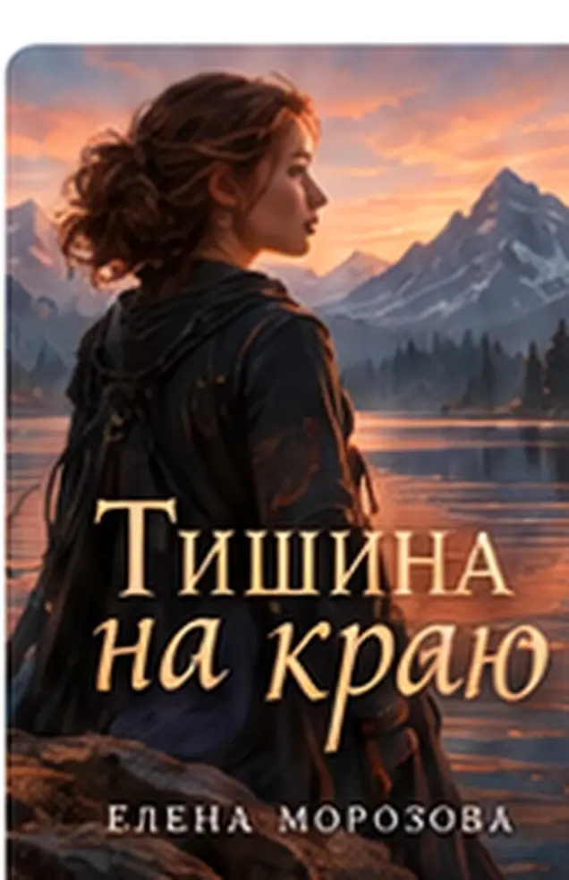Иллюстративная обложка аудиокниги Тишина на краю