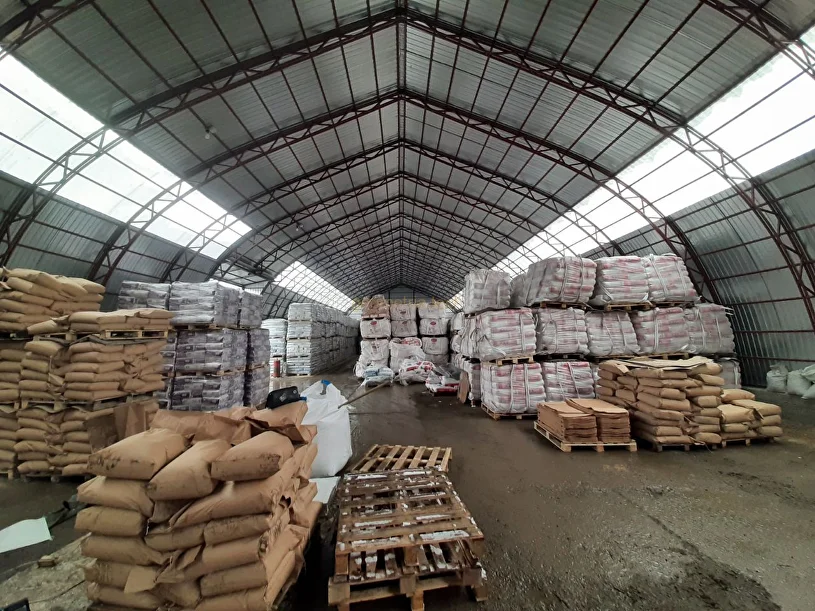 Каркасный ангар