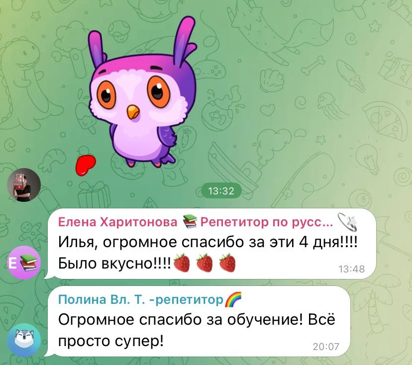 Отзыв: Татьяна Елисеева — очень хочу перейти на группы