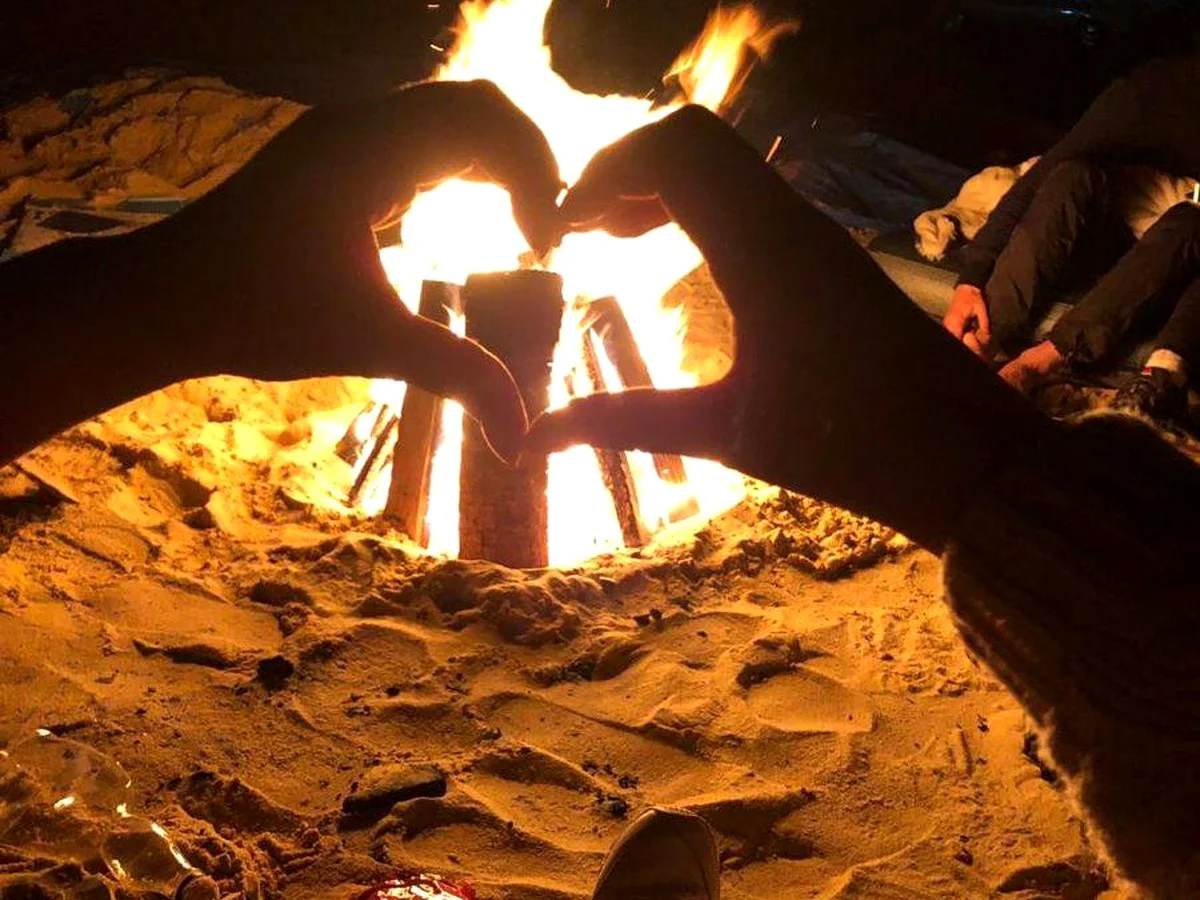 Костёр у моря в LIFESTYLE