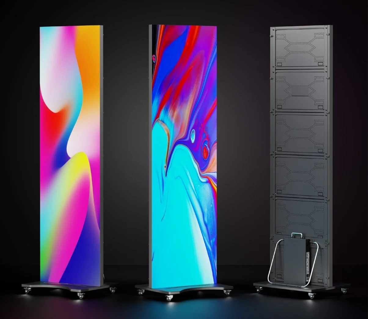Видеостойки и LED-пилоны