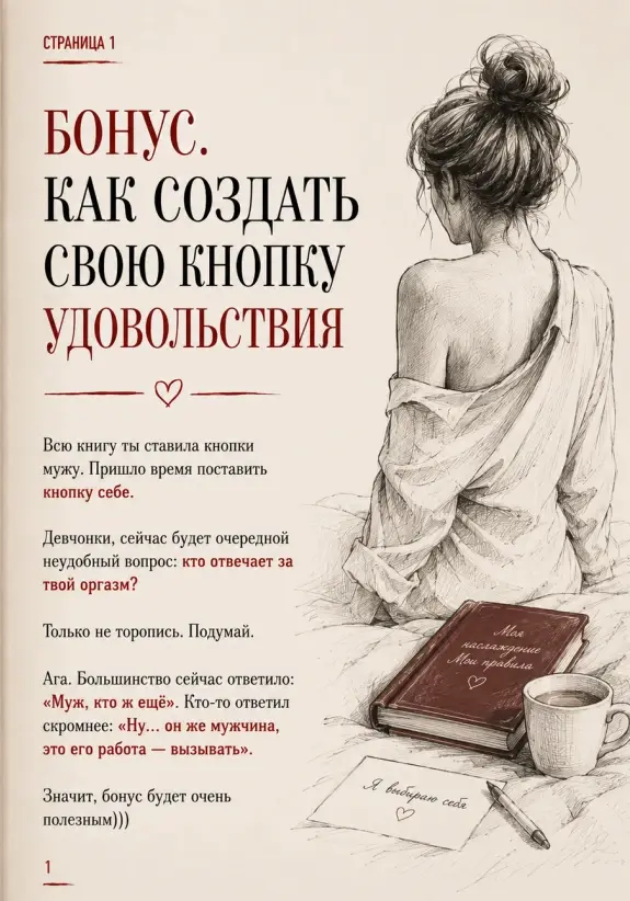 Обложка: Кнопка удовольствия
