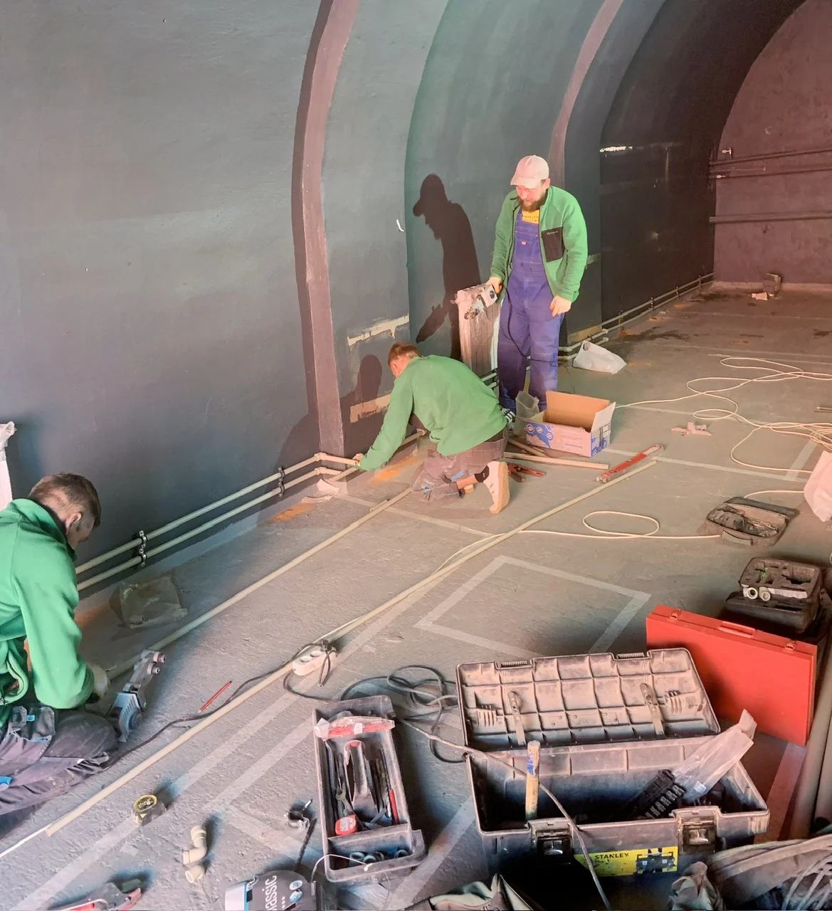 Установка сантехнического оборудования