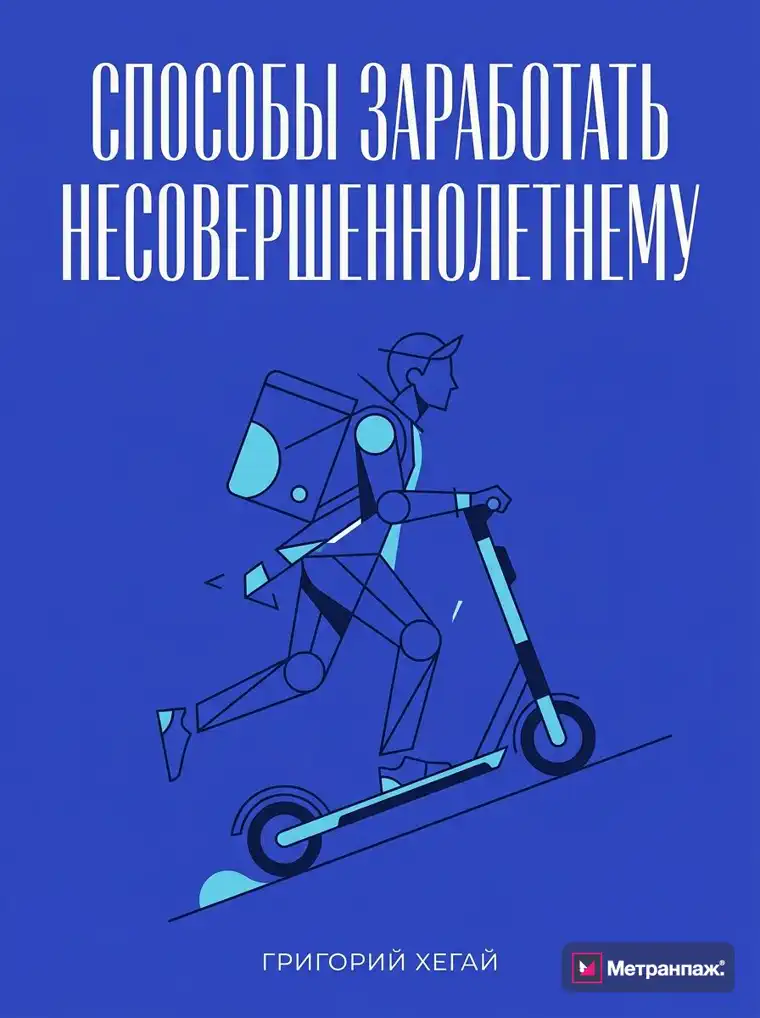 Обложка книги «Способы заработать» в жанре нон-фикшн, сделана в Метранпаже