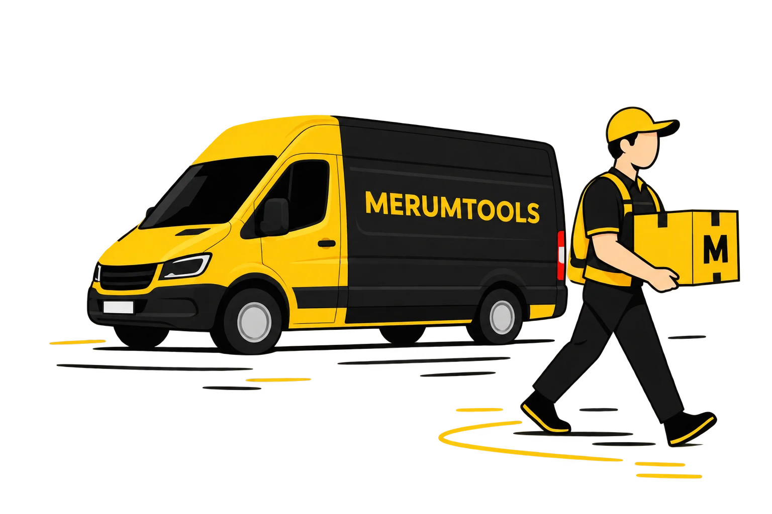 Курьерская доставка MERUMTOOLS