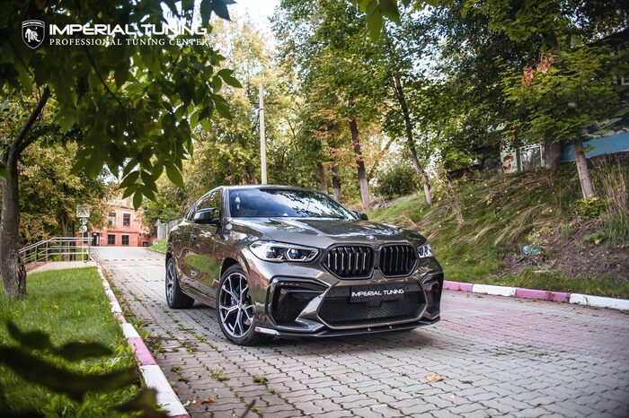 BMW X6 G06 Imperial Manhattan metallic — Карбоновый обвес Imperial