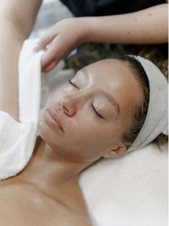 Glass Skin Dermaplaning Facial at Beauty Studio by Hanna
