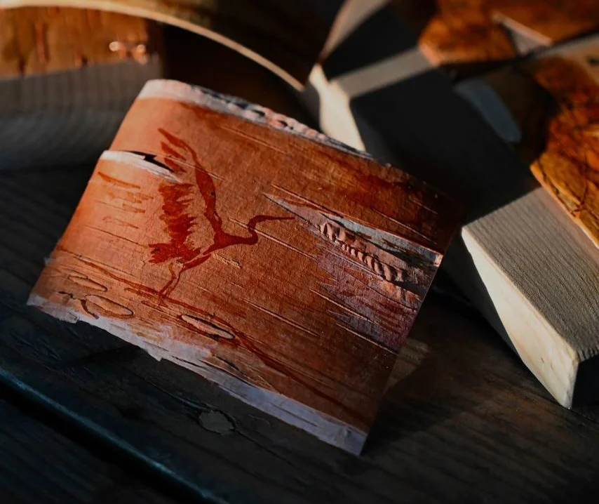 Работа с берестой