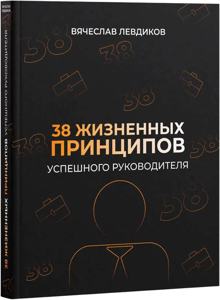 Книга Вячеслава Левдикова «38 жизненных принципов успешного руководителя»