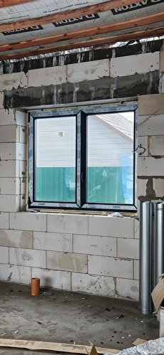 Монтаж пластикового окна: VEKA 70, 4 недели