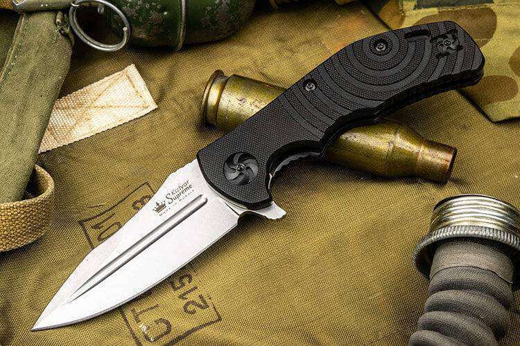 Kizlyar Supreme BLOKE Z folding EDC knife
