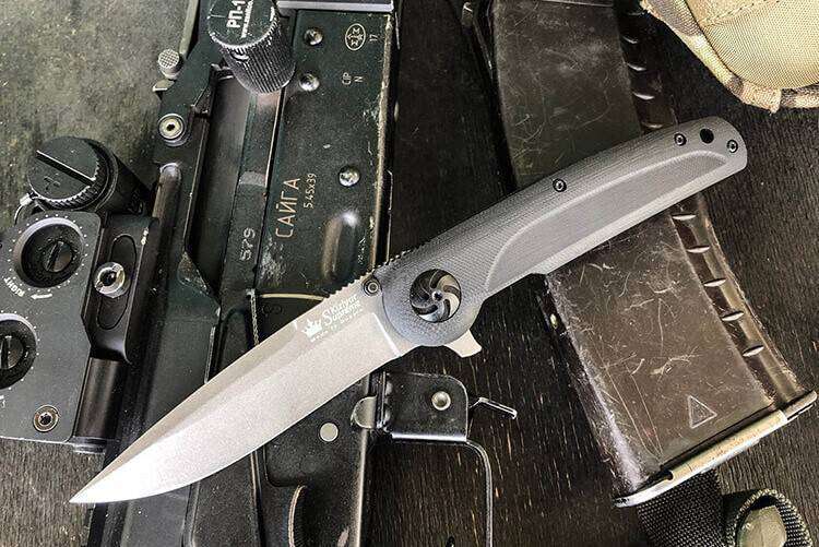 Kizlyar Supreme BIKER Z folding EDC knife