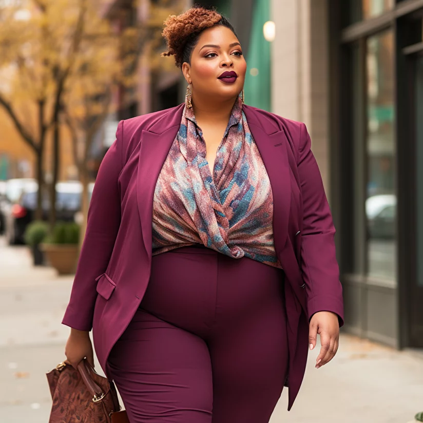 Casual style for plus size hotsell