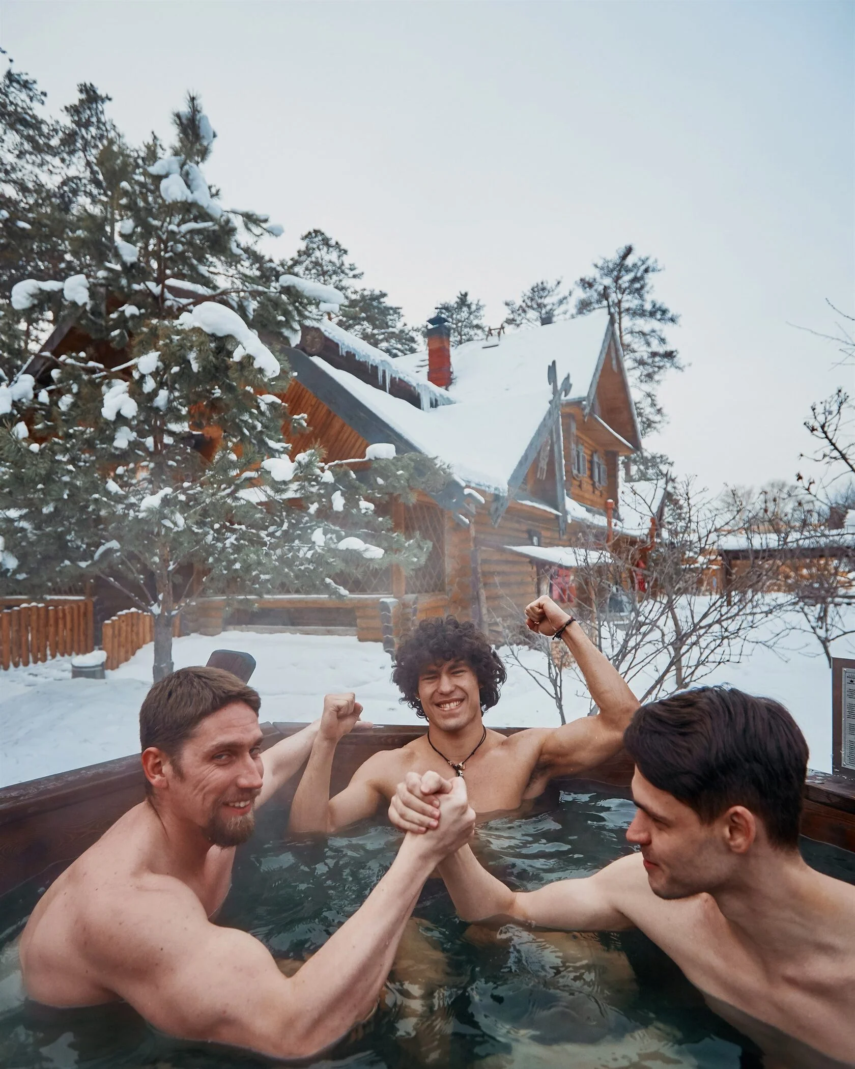 Купание в чане
