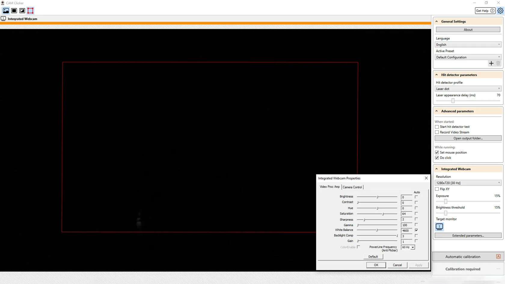 CAM CLICKER | Laser Dry Fire control/clicker program for web camera