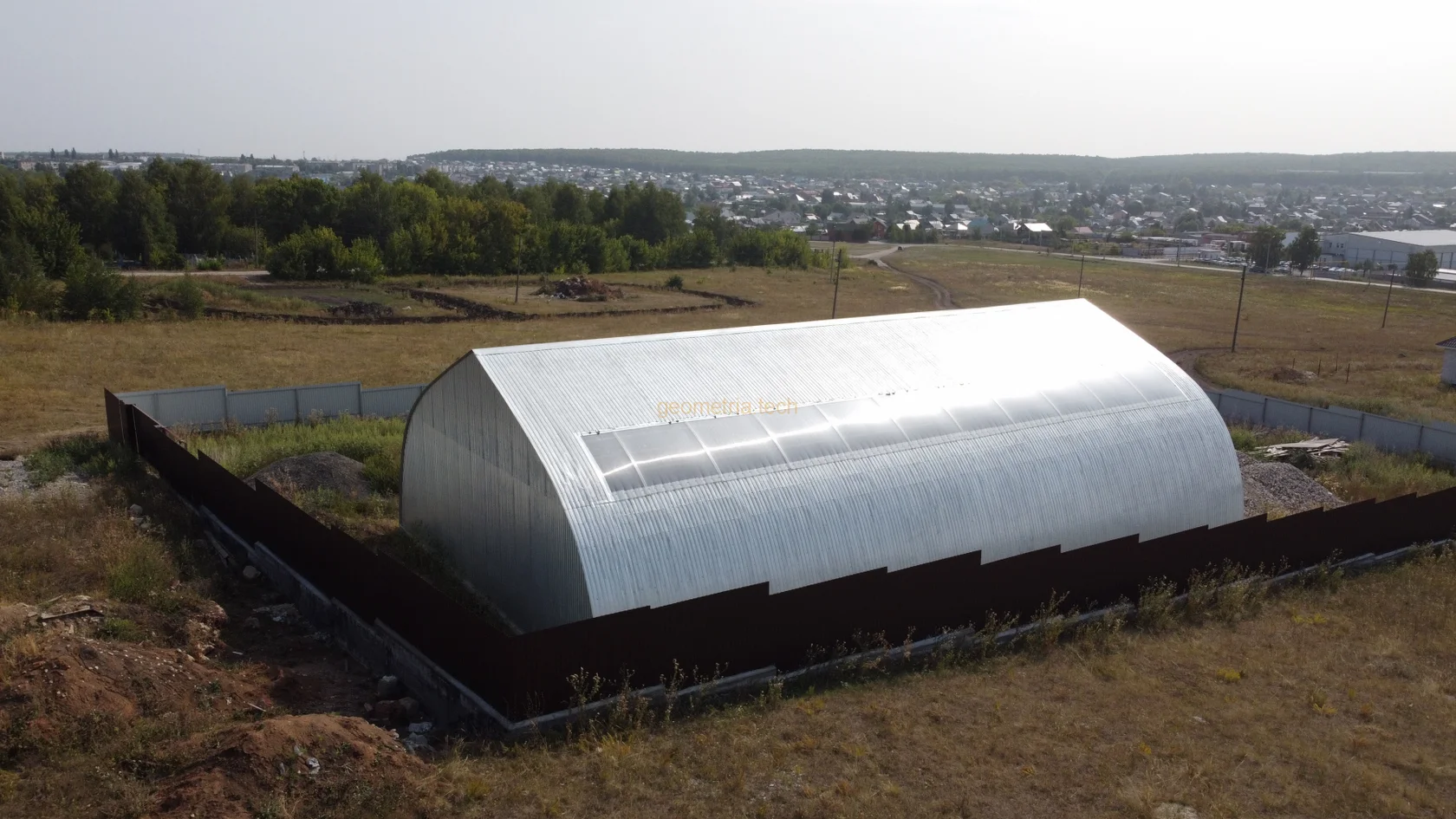 Каркасный ангар