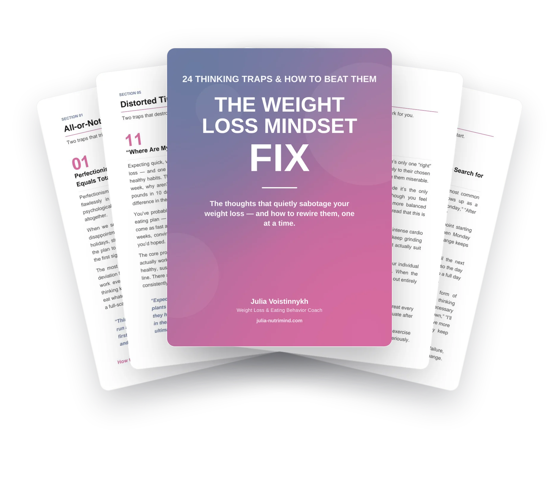 The Weight Loss Mindset Fix — guide preview