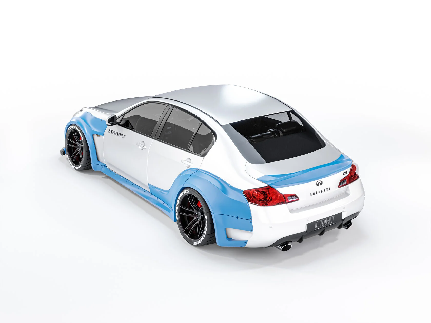 FENDERIST SPEC S Full Set / WIDE BODY KIT INFINITI G37