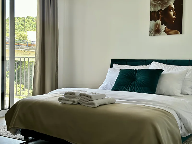 Lux apartman sa 1 spavaćom sobom, terasom i panoramskim pogledom na more, fotografija 19