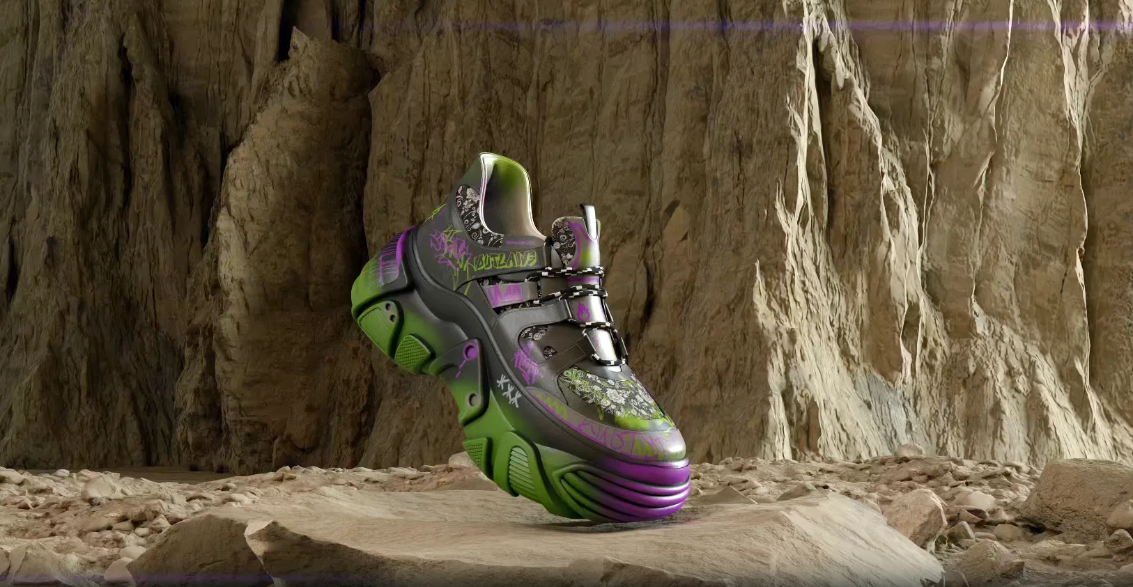 ルナガト YEA2098| LUNA qlb Кроссовки-гаджеты