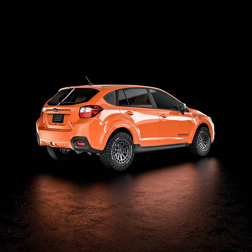 Subaru xv store body kit
