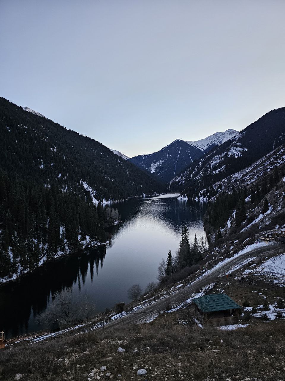 Кольсай зимой