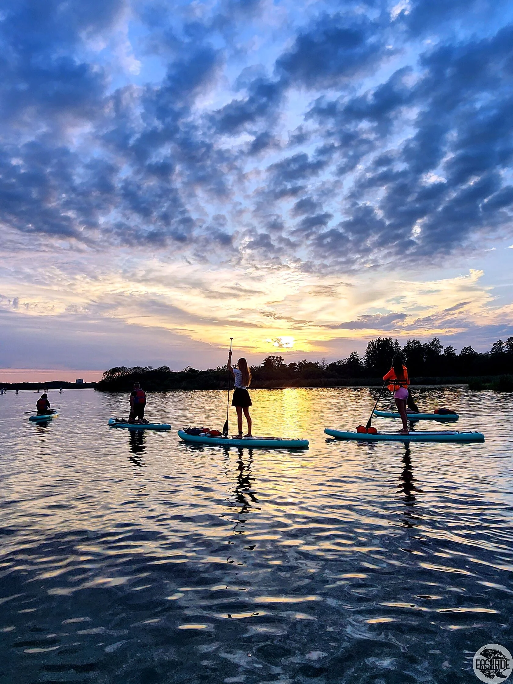 SUP-прогулка вдоль берега Лахтинского разлива