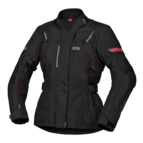 Туристическая мотокуртка IXS Tour Women Liz-ST Black-Red — в наличии в СПб
