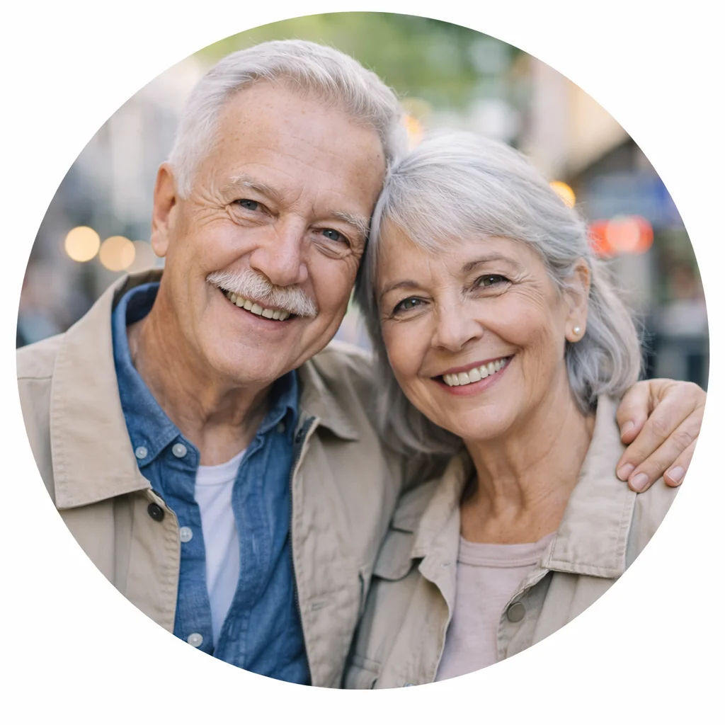 Пожилые жители