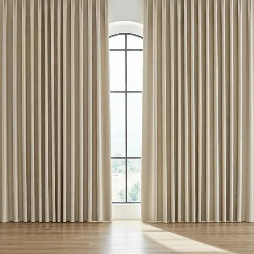 Высокие шторы