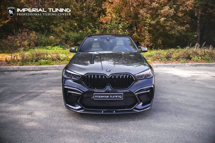 BMW X6 G06 Imperial Carbon Black Metallic — Полный карбоновый обвес Imperial