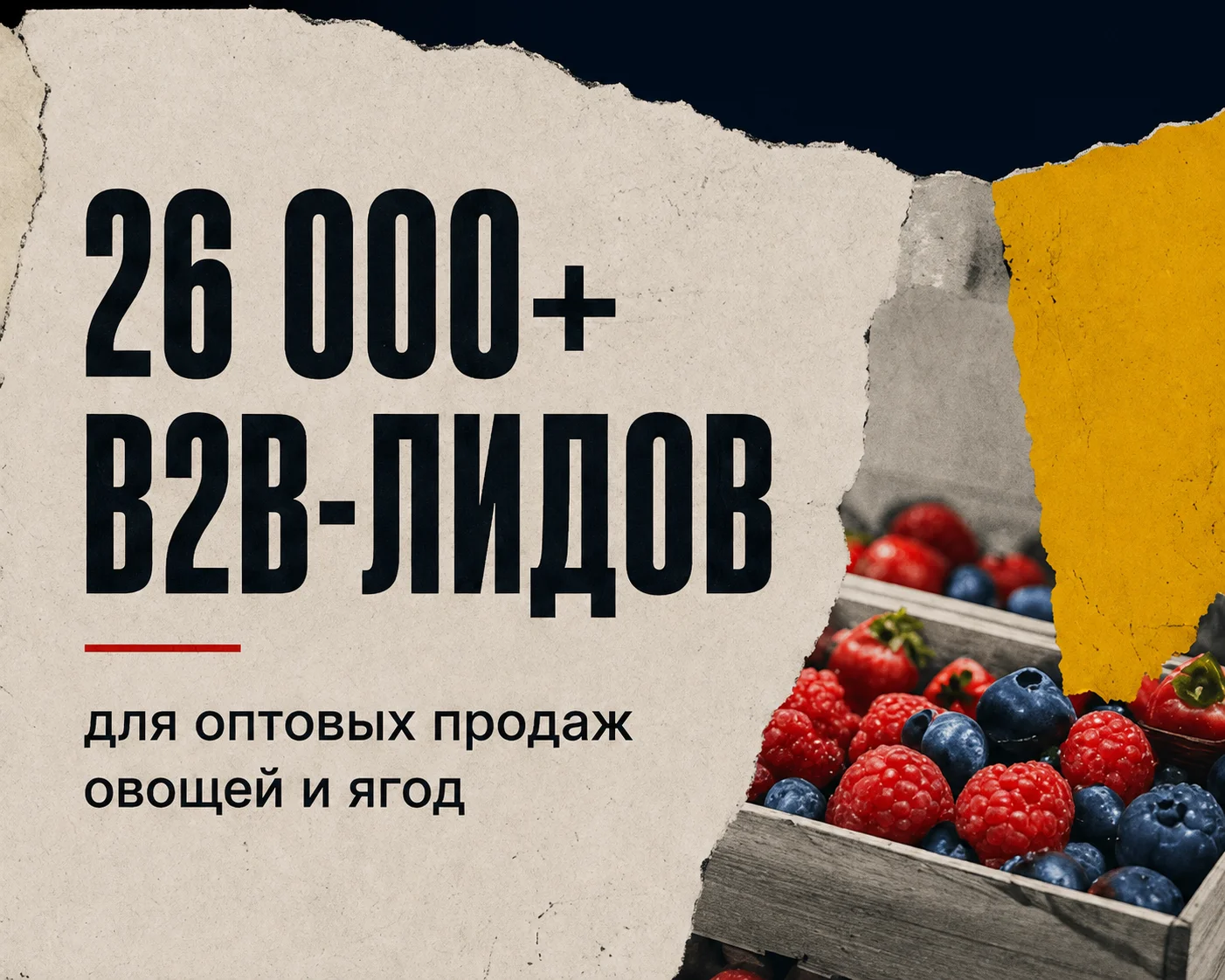 Кейс: B2B-лиды для оптовых продаж ягод