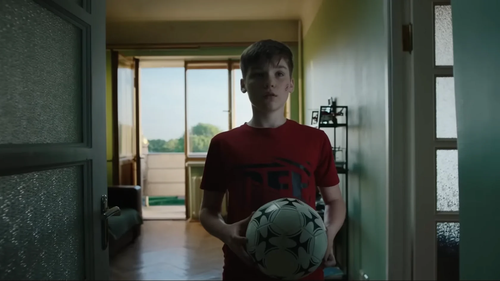 Глеб с мячом