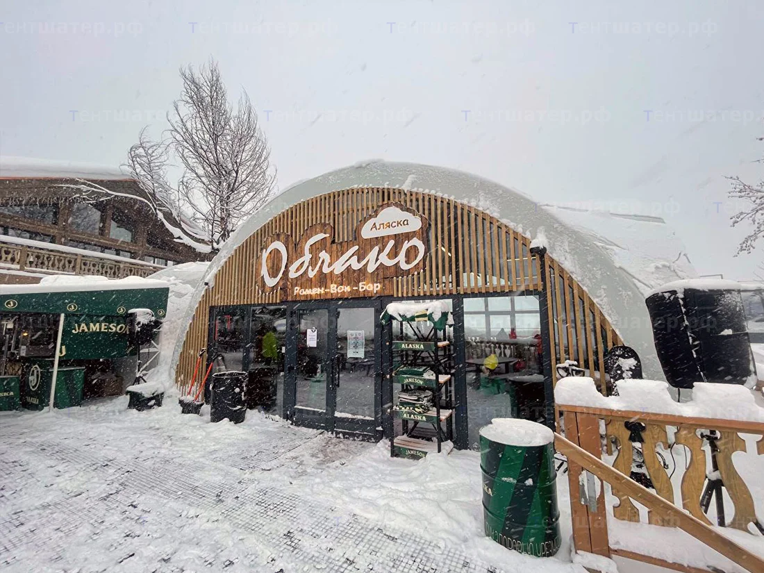 Зимний шатёр в аренде — объект, кадр 7 из 13