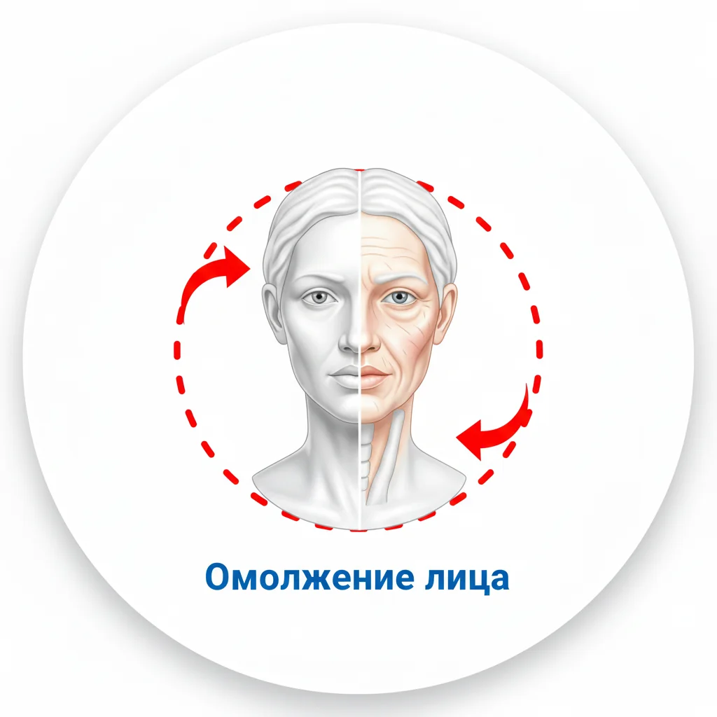 Лицо стареет