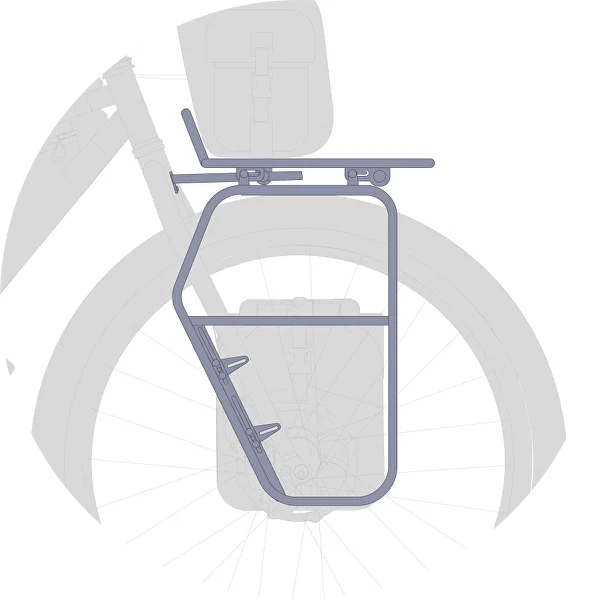 商品画像：Protostudia — Titanium bike racks and bags 5