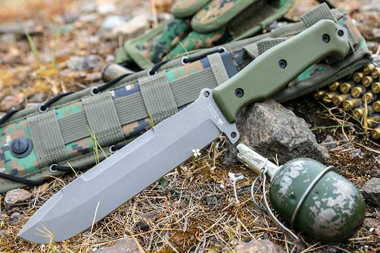 Kizlyar Supreme SURVIVALIST X FULL-TANG survival knife or machete