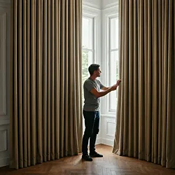 Навеска штор