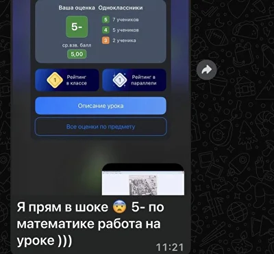 Отзыв в переписке с родителем