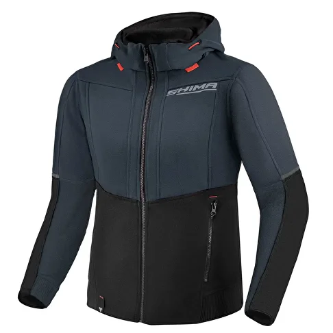 Мототолстовка SHIMA DAYBREAKER Lady Grey/black — можно померить с защитой
