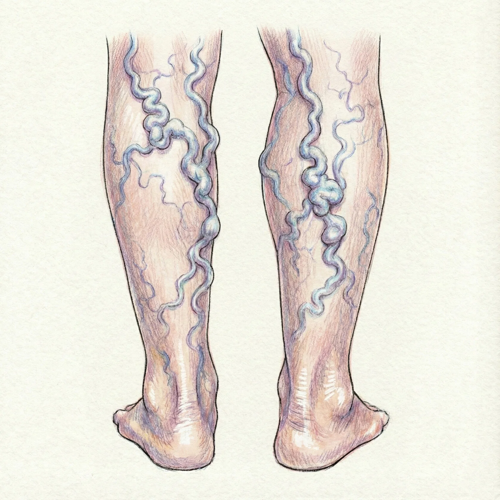 Варикоз 2 стадия