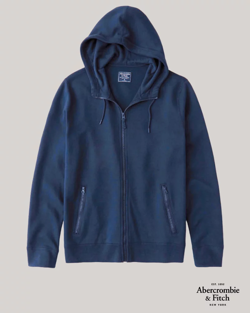 Abercrombie hotsell zipper hoodie