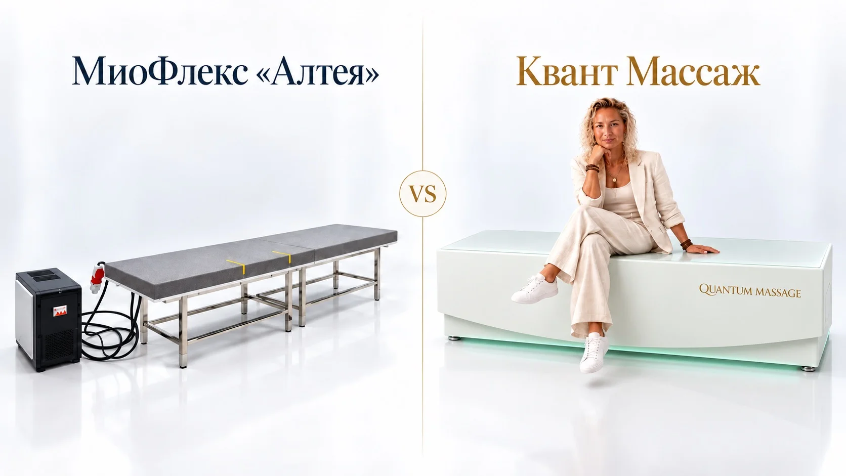 Сравнение МиоФлекс «Алтея» и Квант Массаж