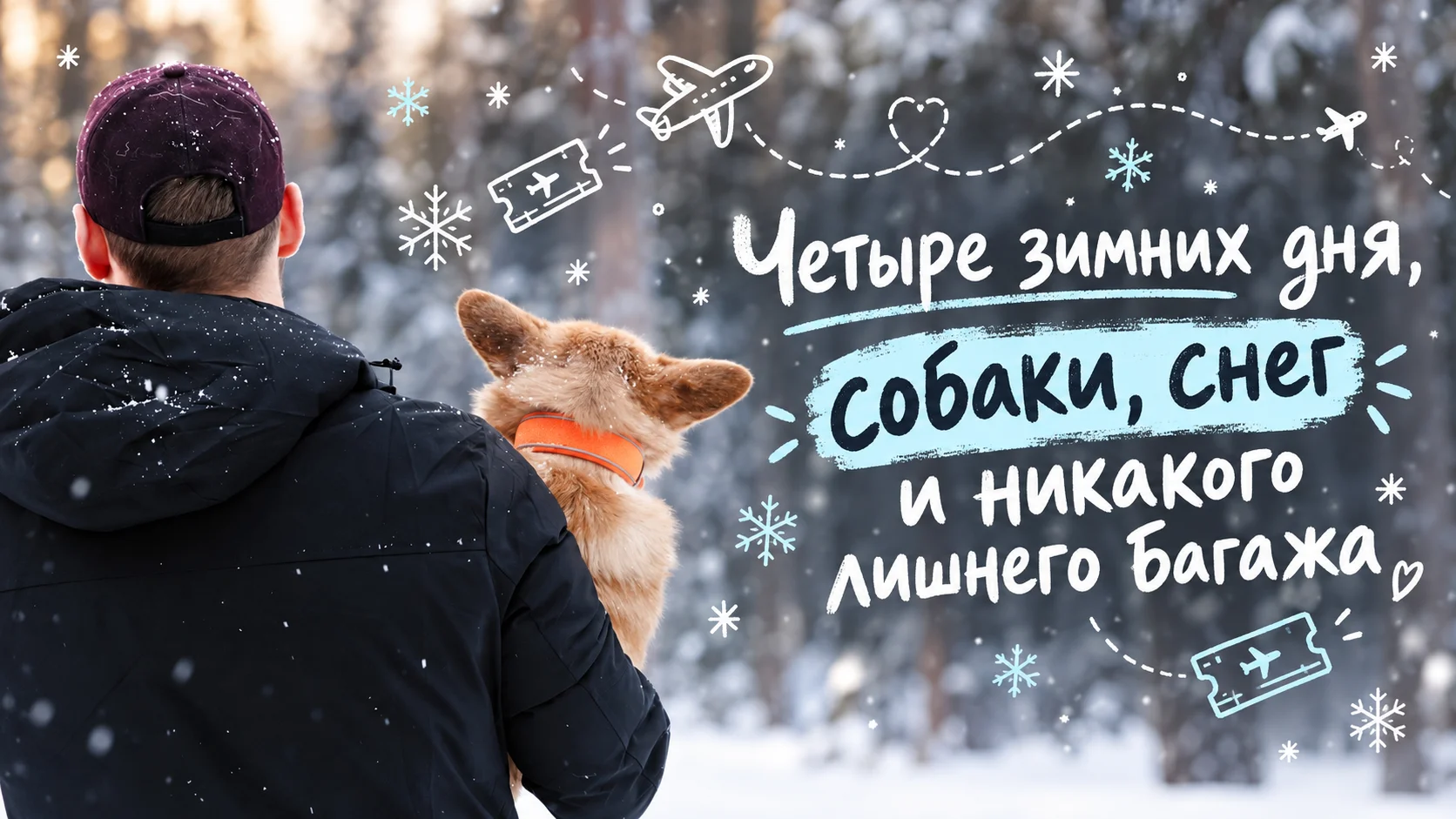 Четыре зимних дня, снег, собаки и никакого лишнего багажа