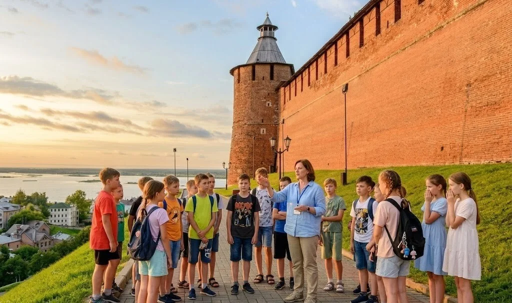 Школьный тур в Нижегородский Кремль