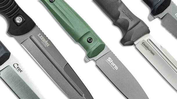 Kizlyar Supreme tactical fixed-blade knives