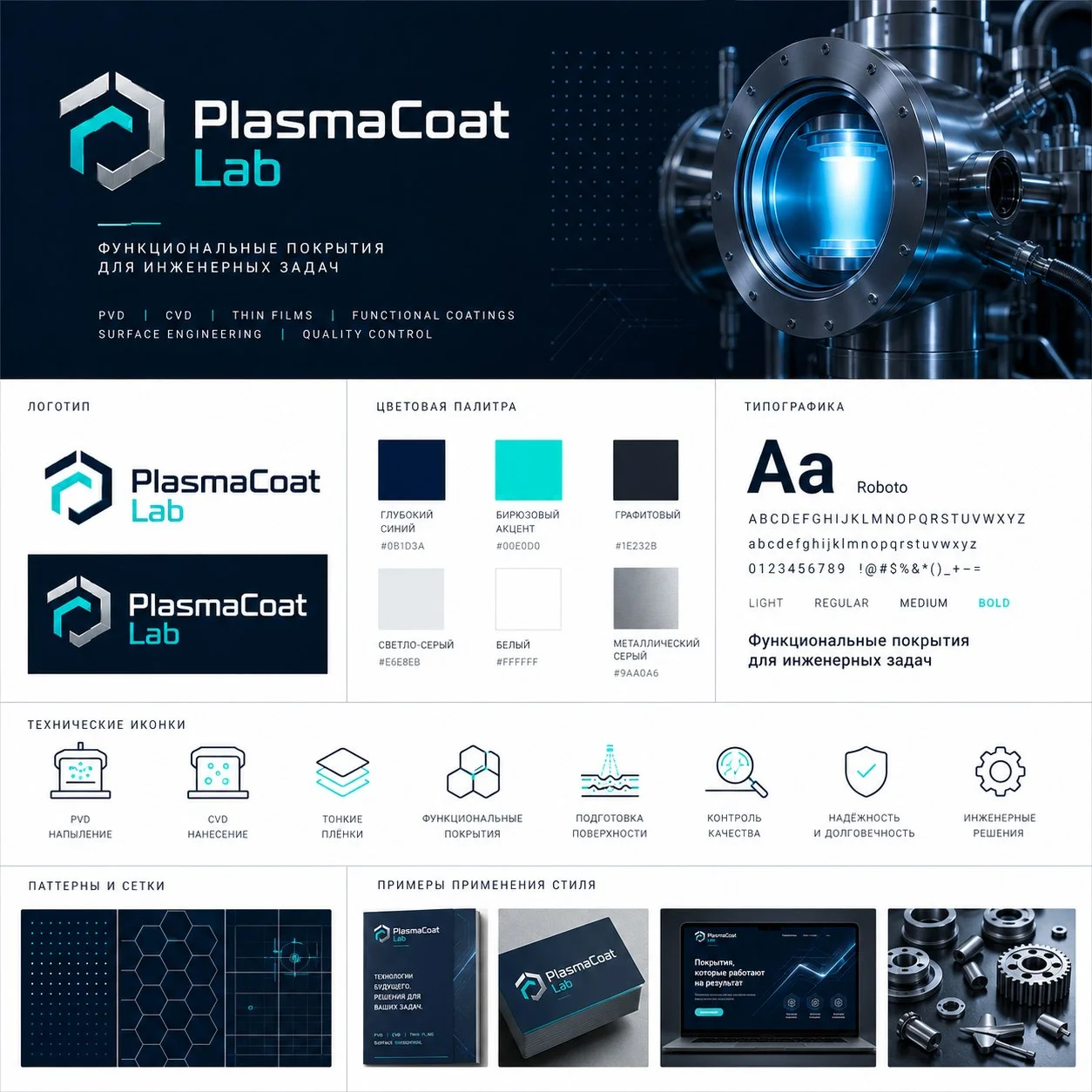 PlasmaCoat Lab — карточка услуги PVD
