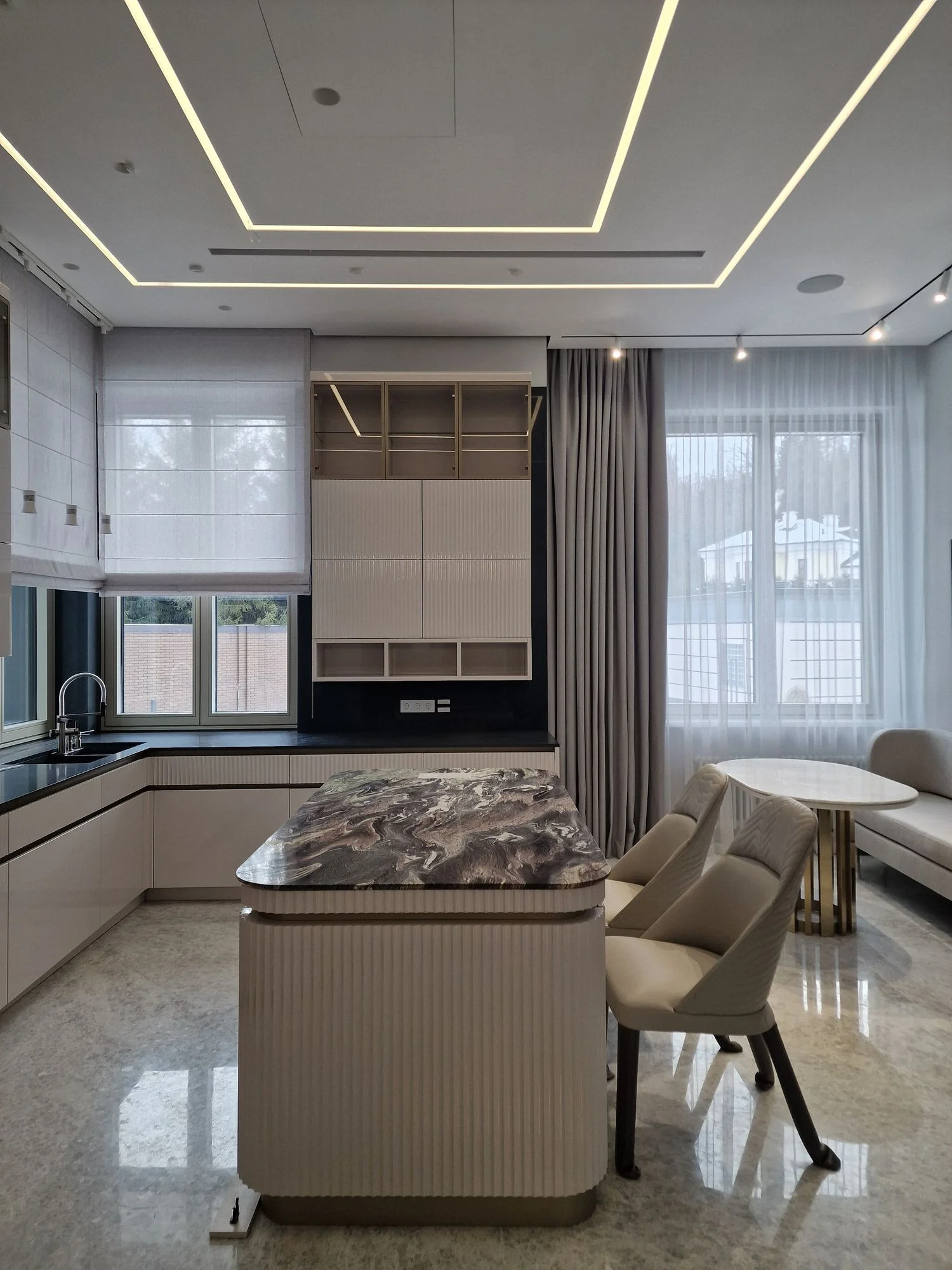 Шторы на кухню