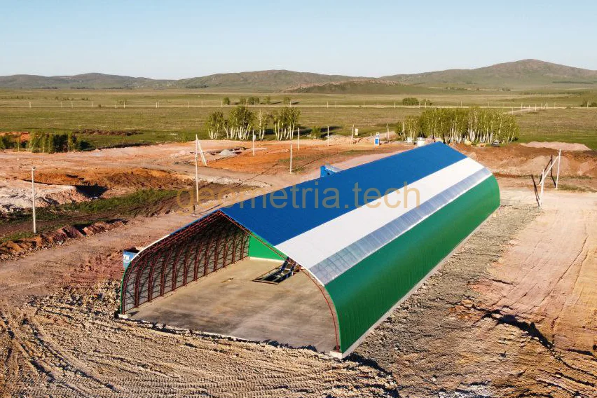 Каркасный ангар