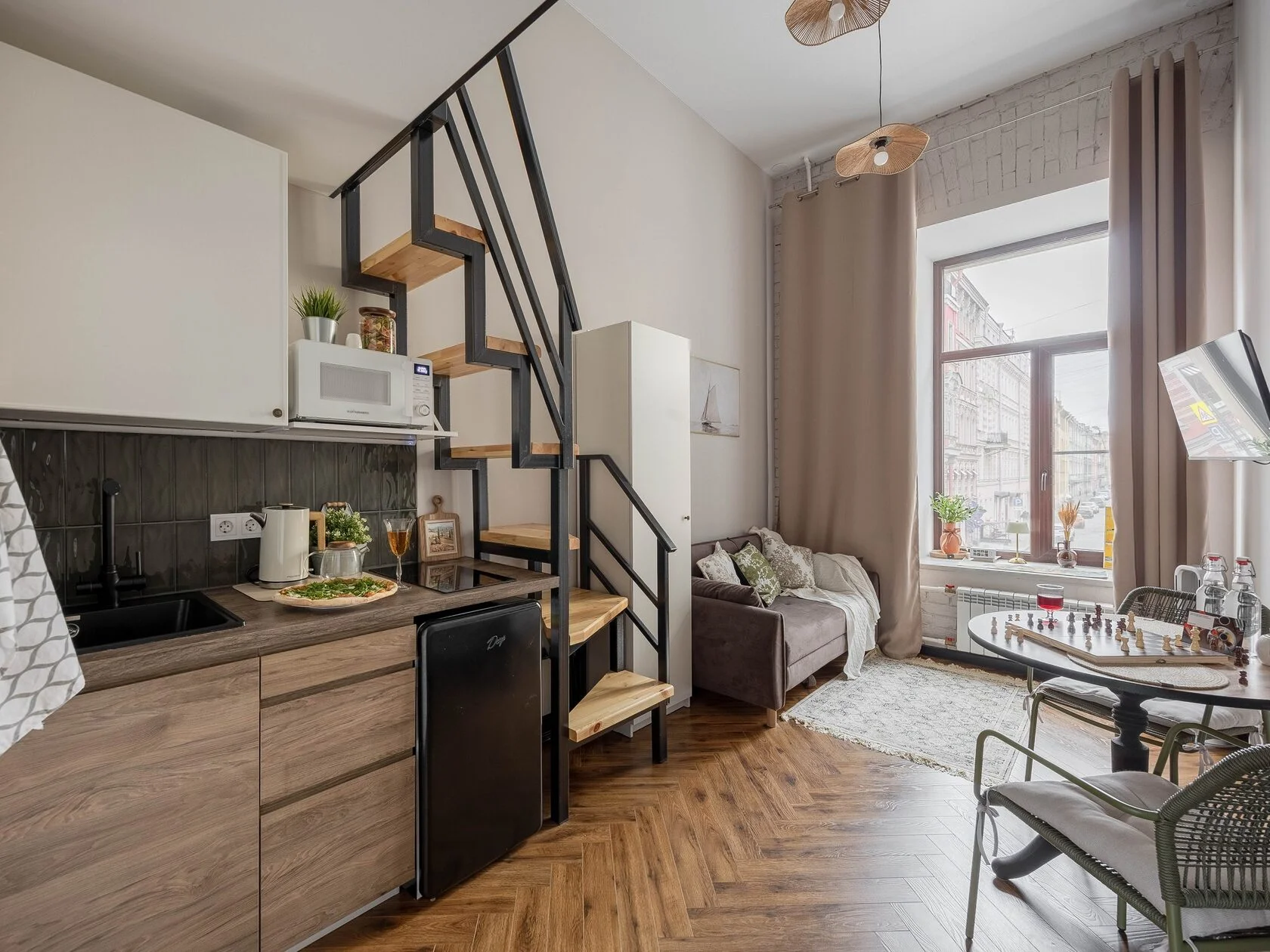 Планировка студии